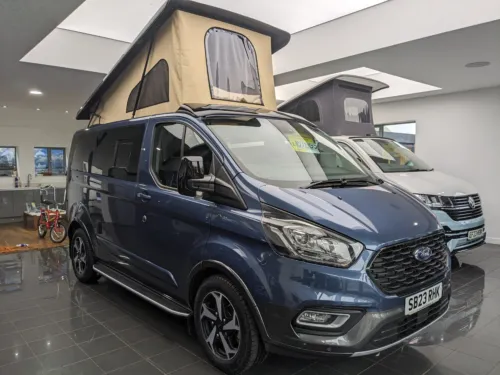 Photo 3 of 2023 23 REG FORD TRANSIT CUSTOM 300 ACTIVE 170PS AUTOMATIC TAILGATE – REAR CAMERA, HEATED SEATS – CAMPERVAN CONVERSION