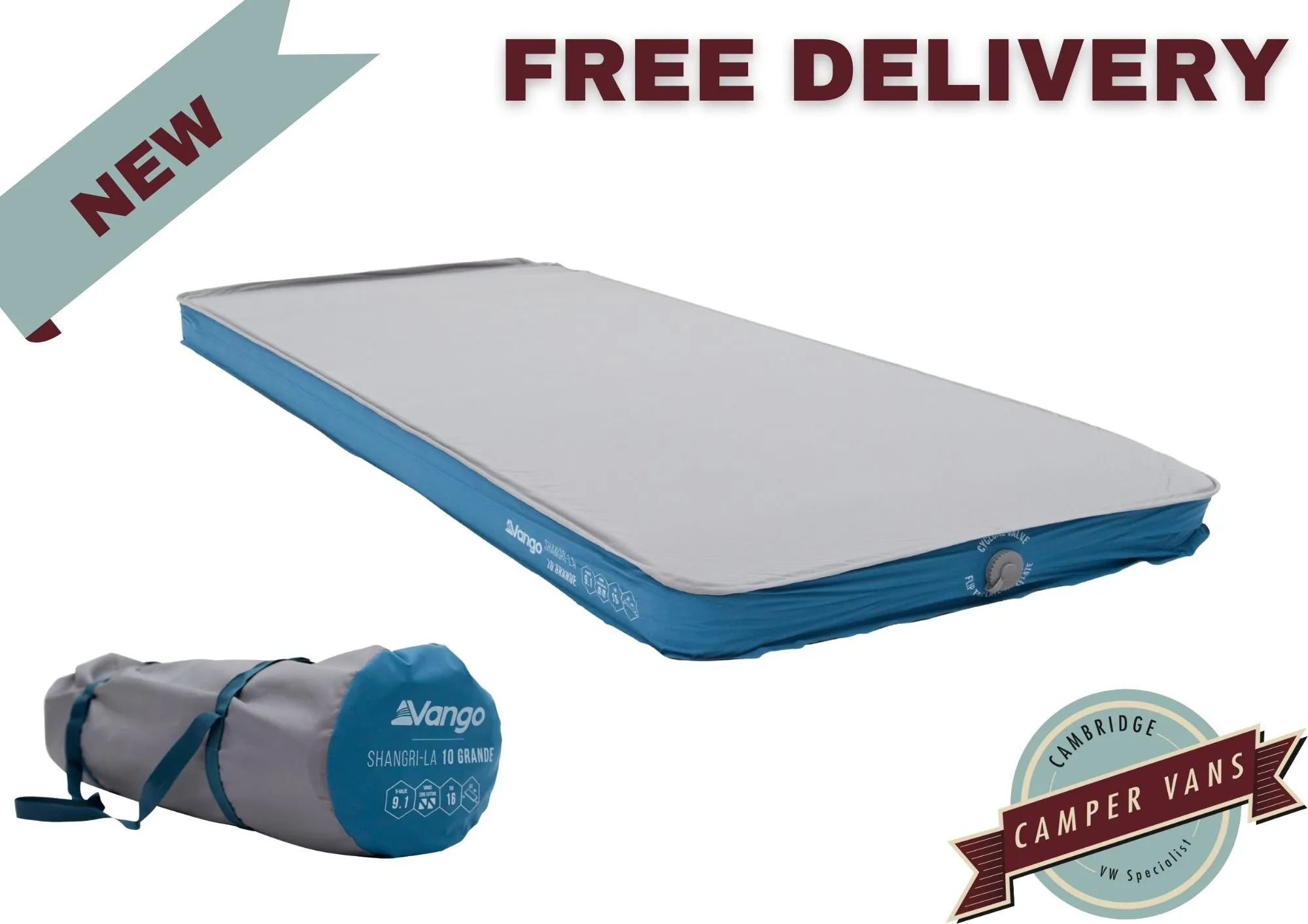 Photo of Vango Shangri-La II 10 Grande Self Inflating Sleep Mat