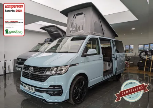 Photo of 2024 73 REG VW T6.1 110PS BUSINESS PACK SWB TAILGATE – REAR CAMERA, HEATED SEATS – BRAND NEW CAMPERVAN CONVERSION