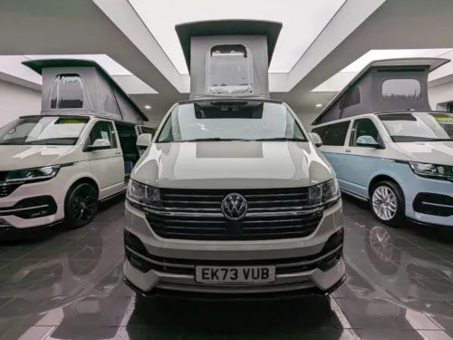 Photo 2 of 2023 73 REG VW T6.1 HIGHLINE 150DSG TAILGATE – REAR CAMERA, HEATED SEATS – CAMPERVAN CONVERSION