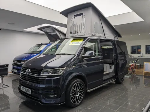 Photo 1 of 2023 73 REG VW T6.1 150DSG HIGHLINE SWB TAILGATE – T30, LED LIGHTS – BRAND NEW CAMPERVAN CONVERSION