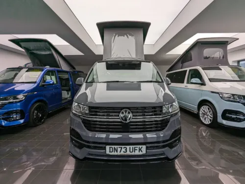 Photo 2 of 2023 73 REG VW T6.1 HIGHLINE 110PS SWB TAILGATE – REAR CAMERA & HEATED SEATS – BRAND NEW CAMPERVAN CONVERSION