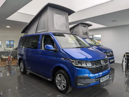Photo 3 of 2023 73 REG VW T6.1 HIGHLINE 204DSG, SWB, 4 MOTION, T32, TAILGATE – LED LIGHTS, REAR CAMERA, DETACHABLE TOWBAR, CARPETED CAB – BRAND NEW CAMPERVAN CONVERSION