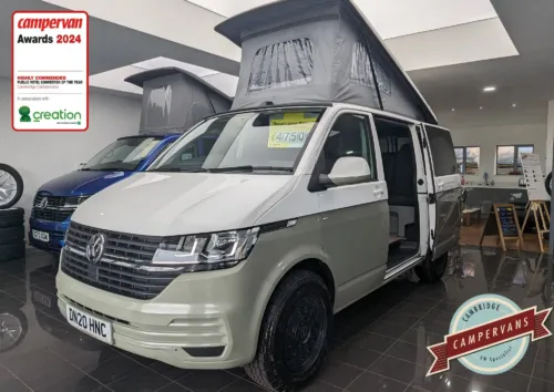 Photo of 2020 20 REG VW T6.1 110PS BUSINESS PACK SWB BARN DOORS – CAMPERVAN CONVERSION
