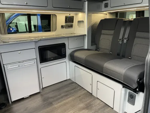 Photo 2 of 2024 73 REG VW T6.1 HIGHLINE 204DSG SWB BARN DOORS – T30, REAR CAMERA – BRAND NEW CAMPERVAN CONVERSION