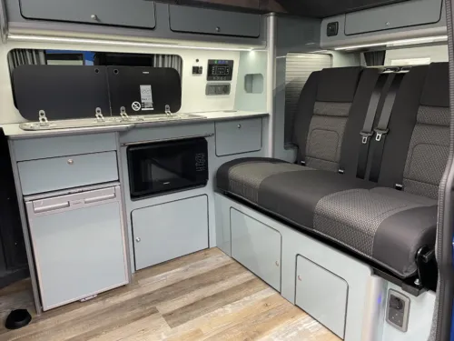 Photo 2 of 2023 73 REG VW T6.1 HIGHLINE 110PS SWB TAILGATE  – REAR CAMERA, HEATED SEATS – BRAND NEW CAMPERVAN CONVERSION