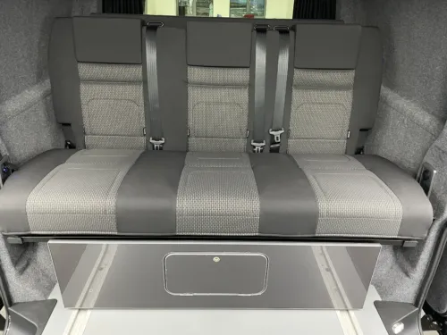 Photo 4 of 2023 73 REG VW T6.1 150DSG HIGHLINE SWB TAILGATE – T32, LED LIGHTS, REAR CAMERA, NAV MEDIA, HEATED SEATS, POWER LATCHING TWIN SLIDING DOORS – BRAND NEW MULTIVAN CONVERSION