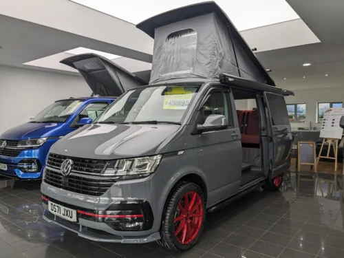 Photo 1 of 2022 71 REG VW T6.1 HIGHLINE 110PS SWB TAILGATE – CAMPERVAN CONVERSION