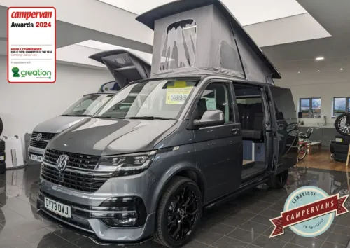 Photo of 2024 73 REG VW T6.1 HIGHLINE 110PS SWB TAILGATE – LED LIGHTS – BRAND NEW CAMPERVAN CONVERSION
