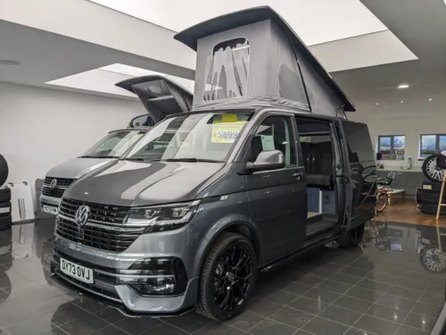 Photo 1 of 2024 73 REG VW T6.1 HIGHLINE 110PS SWB TAILGATE – LED LIGHTS – BRAND NEW CAMPERVAN CONVERSION