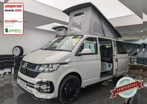 Photo of 2024 24 REG VW T6.1 150DSG HIGHLINE SWB TAILGATE – REAR CAMERA, HEATED SEATS – BRAND NEW CAMPERVAN CONVERSION