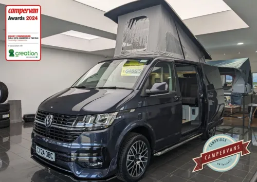 Photo of 2024 24 REG VW T6.1 150DSG HIGHLINE SWB TAILGATE – T30, REAR CAMERA, HEATED SEATS – BRAND NEW CAMPERVAN CONVERSION