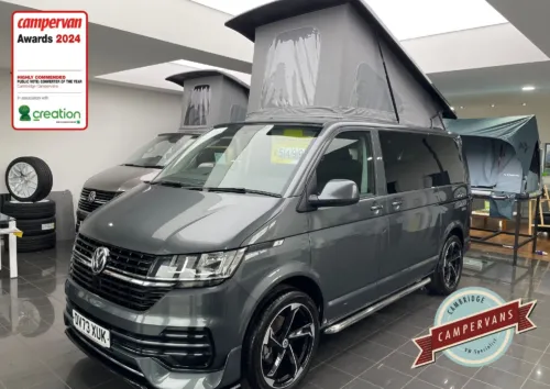 Photo of 2023 73 REG VW T6.1 BUSINESS PACK 110PS SWB TAILGATE – T30 – BRAND NEW CAMPERVAN CONVERSION