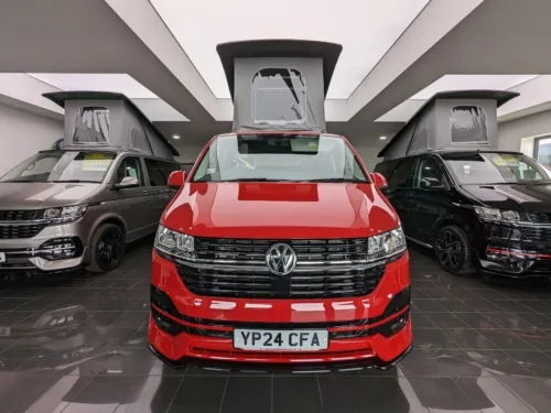 Photo 2 of 2024 24 REG VW T6.1 HIGHLINE 110PS SWB TAILGATE – CARPETED CAB, REAR CAMERA, HEATED SEATS – BRAND NEW CAMPERVAN CONVERSION