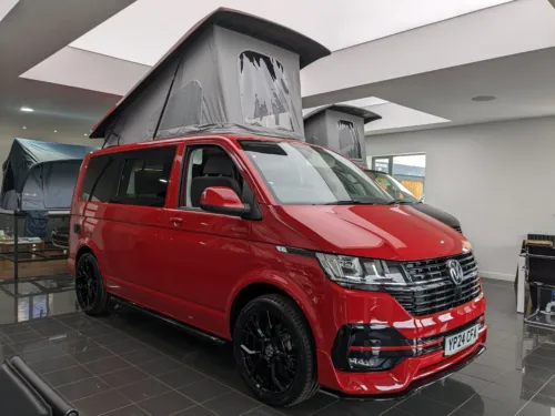 Photo 3 of 2024 24 REG VW T6.1 HIGHLINE 110PS SWB TAILGATE – CARPETED CAB, REAR CAMERA, HEATED SEATS – BRAND NEW CAMPERVAN CONVERSION