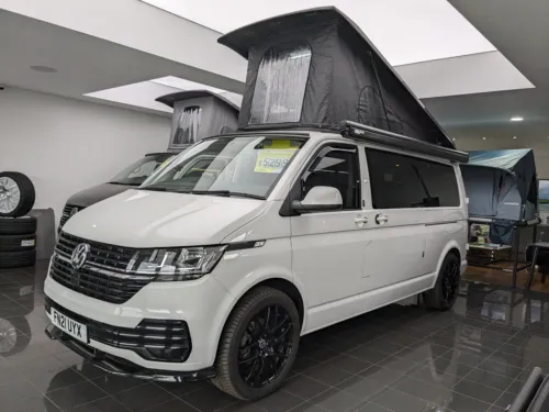 Photo 1 of 2021 21 REG VW T6.1 BUSINESS PACK 150DSG, LWB, BARN DOORS – CAMPERVAN CONVERSION
