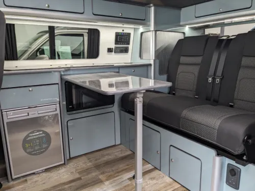 Photo 2 of 2024 24 REG VW T6.1 150DSG HIGHLINE SWB TAILGATE – REAR CAMERA, HEATED SEATS – BRAND NEW CAMPERVAN CONVERSION