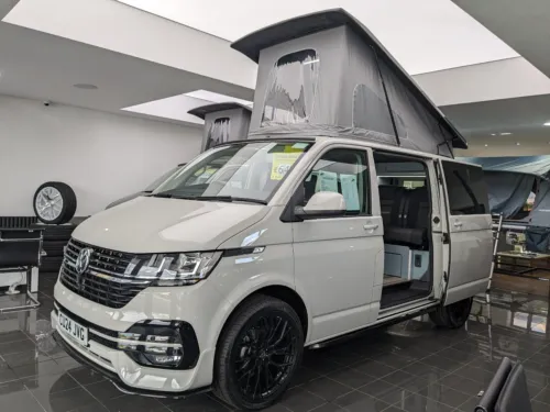Photo 1 of 2024 24 REG VW T6.1 150DSG HIGHLINE SWB TAILGATE – REAR CAMERA, HEATED SEATS – BRAND NEW CAMPERVAN CONVERSION