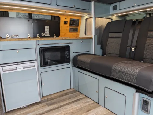Photo 2 of 2024 24 REG VW T6.1 150DSG HIGHLINE SWB BARN DOORS – BRAND NEW CAMPERVAN CONVERSION