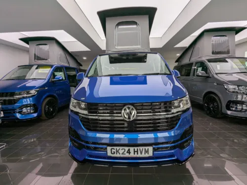 Photo 4 of 2024 24 REG VW T6.1 HIGHLINE 150DSG SWB TAILGATE – LED LIGHTS, NAV MEDIA – CAMPERVAN CONVERSION – FIXED RIB BED