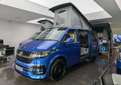 Photo 1 of 2024 24 REG VW T6.1 HIGHLINE 150DSG SWB TAILGATE – LED LIGHTS, NAV MEDIA – BRAND NEW CAMPERVAN CONVERSION