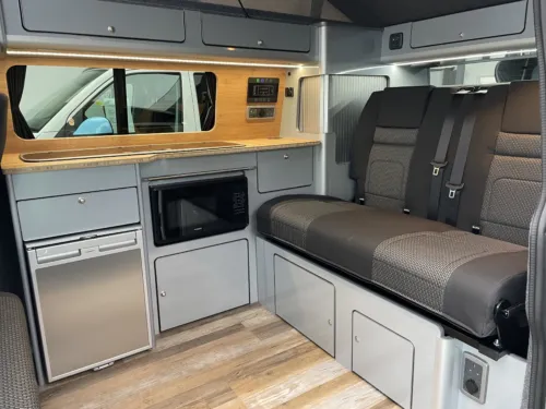 Photo 2 of 2024 24 REG VW T6.1 150PS HIGHLINE SWB TAILGATE – REAR CAMERA, LED LIGHTS, HEATED SEATS – BRAND NEW CAMPERVAN CONVERSION