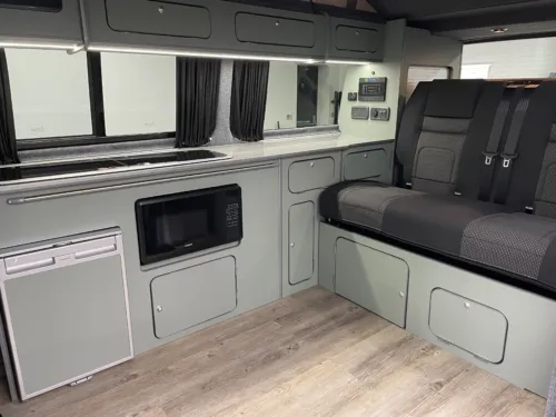 Photo 5 of 2024 24 REG VW T6.1 150DSG HIGHLINE LWB TAILGATE – REAR CAMERA, HEATED SEATS – BRAND NEW CAMPERVAN CONVERSION