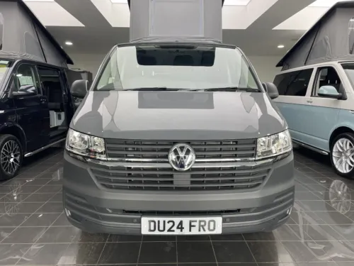 Photo 2 of 2024 24 REG VW T6.1 BUSINESS PACK 110PS SWB – REAR CAMERA, HEATED SEATS, FRONT SENSORS – BRAND NEW CAMPERVAN CONVERSION