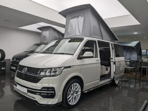 Photo 3 of 2024 24 REG VW T6.1 HIGHLINE 110PS SWB TAILGATE – REAR CAMERA, LED LIGHTS, HEATED SEATS – BRAND NEW CAMPERVAN CONVERSION – CHOOSE YOUR OWN TWO TONE COLOUR!!