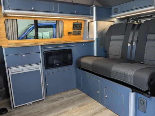 Photo 2 of 2024 24 REG VW T6.1 BUSINESS PACK 110PS SWB TAILGATE – HEATED SEATS, REAR CAMERA – BRAND NEW CAMPERVAN CONVERSION