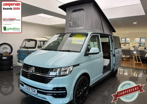 Photo of 2023 23 REG VW T6.1 150DSG BUSINESS PACK SWB TAILGATE – T30, REAR CAMERA, HEATED SEATS – CAMPERVAN CONVERSION
