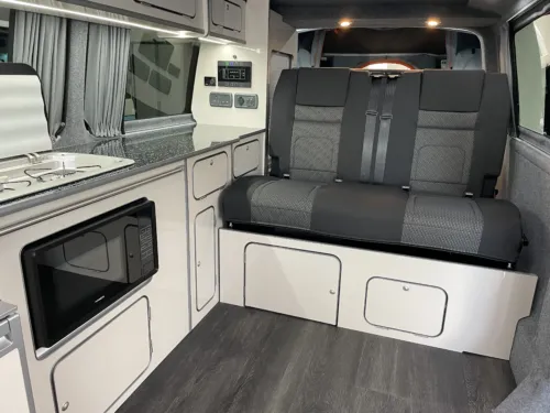 Photo 2 of 2024 24 REG VW T6.1 150PS HIGHLINE LWB BARN DOORS – T30, REAR CAMERA – BRAND NEW CAMPERVAN CONVERSION