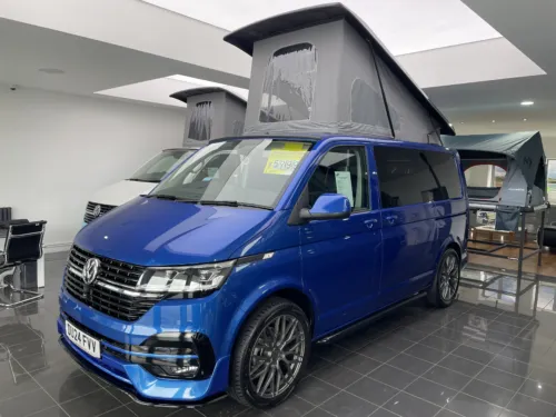 Photo 1 of 2024 24 REG VW T6.1 110PS HIGHLINE SWB TAILGATE – REAR CAMERA, HEATED SEATS, LED LIGHTS – BRAND NEW CAMPERVAN CONVERSION