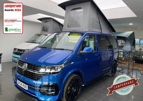 Photo of 2024 24 REG VW T6.1 150DSG HIGHLINE SWB TAILGATE – LED LIGHTS, HEATED SEATS, REAR CAMERA – BRAND NEW CAMPERVAN CONVERSION