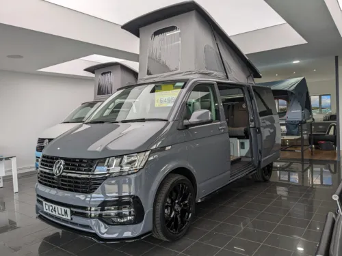Photo 1 of 2024 24 REG VW T6.1 150PS HIGHLINE SWB TAILGATE – T32, REAR CAMERA, HEATED SEATS – BRAND NEW CAMPERVAN CONVERSION