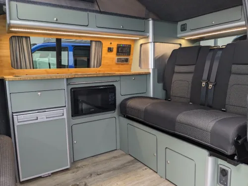 Photo 3 of 2024 24 REG VW T6.1 150PS HIGHLINE SWB TAILGATE – T30, LED LIGHTS, REAR CAMERA, HEATED SEATS, HEATED WASHER NOZZLES – BRAND NEW CAMPERVAN CONVERSION