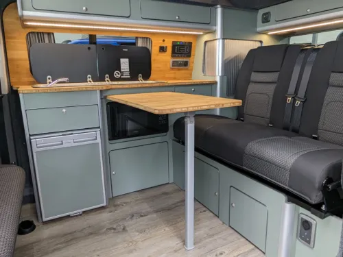 Photo 4 of 2024 24 REG VW T6.1 150PS HIGHLINE SWB TAILGATE – T30, LED LIGHTS, REAR CAMERA, HEATED SEATS, HEATED WASHER NOZZLES – BRAND NEW CAMPERVAN CONVERSION