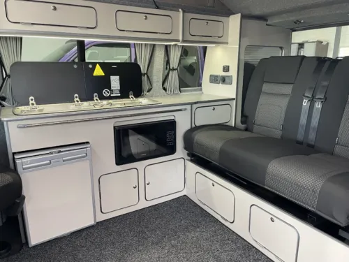 Photo 2 of 2021 71 REG VW T6.1 HIGHLINE 110PS SWB TAILGATE – LED LIGHTS, REAR CAMERA, HEATED SEATS, CARPETED CAB – CAMPERVAN CONVERSION