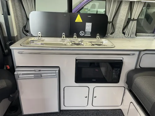 Photo 4 of 2021 71 REG VW T6.1 HIGHLINE 110PS SWB TAILGATE – LED LIGHTS, REAR CAMERA, HEATED SEATS, CARPETED CAB – CAMPERVAN CONVERSION