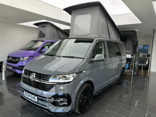 Photo 1 of 2024 24 REG VW T6.1 HIGHLINE 150DSG SWB TAILGATE – LED LIGHTS, NAV MEDIA – BRAND NEW CAMPERVAN CONVERSION