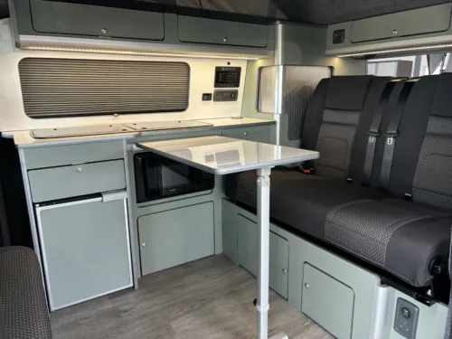 Photo 4 of 2024 24 REG VW T6.1 HIGHLINE 150DSG SWB TAILGATE – LED LIGHTS, NAV MEDIA – BRAND NEW CAMPERVAN CONVERSION