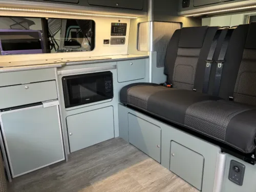 Photo 2 of 2024 24 REG VW T6.1 HIGHLINE 150DSG SWB TAILGATE – LED LIGHTS, NAV MEDIA – BRAND NEW CAMPERVAN CONVERSION