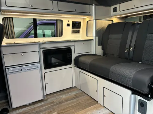 Photo 2 of 2024 24 REG VW T6.1 BUSINESS PACK 110PS SWB BARN DOORS – REAR CAMERA, HEATED SEATS, FRONT SENSORS – BRAND NEW CAMPERVAN CONVERSION