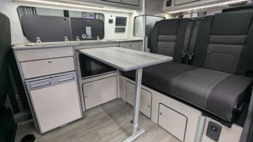 Photo 4 of 2024 24 REG VW T6.1 HIGHLINE 150DSG SWB BARN DOORS – BRAND NEW CAMPERVAN CONVERSION