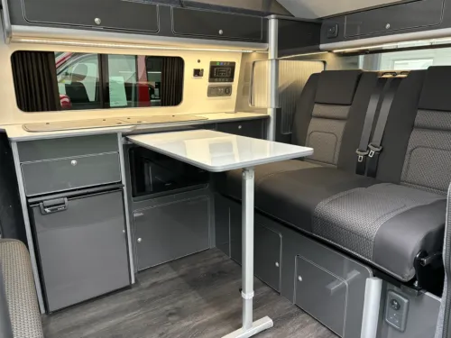 Photo 2 of 2024 24 REG VW T6.1 150PS HIGHLINE SWB TAILGATE – LED LIGHTS, HEATED SEATS, REAR CAMERA – BRAND NEW CAMPERVAN CONVERSION – FREE AWNING RAIL AND VANGO FAROS II LOW POLED AWNING!!