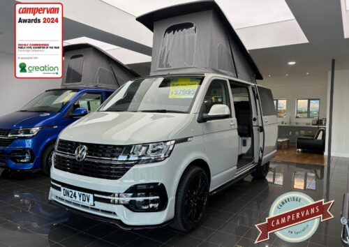 Photo of 2024 24 REG VW T6.1 110PS HIGHLINE SWB TAILGATE (GLAZED) – BRAND NEW CAMPERVAN CONVERSION