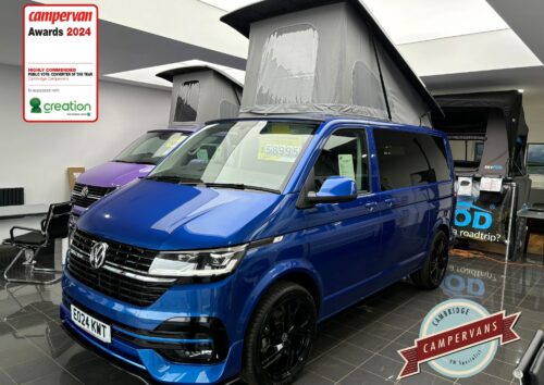 Photo of 2024 24 REG VW T6.1 110PS HIGHLINE SWB TAILGATE – LED LIGHTS, REAR CAMERA, HEATED SEATS – BRAND NEW CAMPERVAN CONVERSION