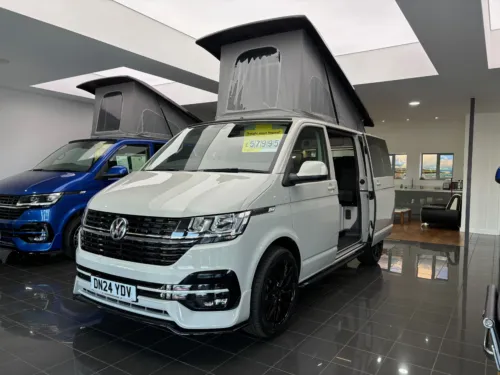 Photo 1 of 2024 24 REG VW T6.1 110PS HIGHLINE SWB TAILGATE (GLAZED) – BRAND NEW CAMPERVAN CONVERSION