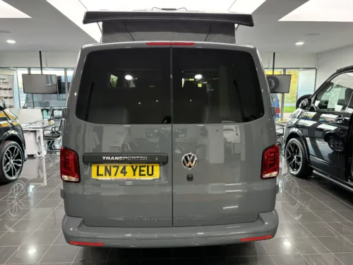 Photo 2 of 2024 74 REG VW T6.1 HIGHLINE 150DSG SWB BARN DOORS – REAR CAMERA – BRAND NEW CAMPERVAN CONVERSION