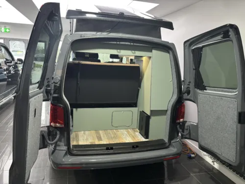 Photo 3 of 2024 74 REG VW T6.1 BUSINESS PACK 110PS SWB BARN DOORS – HEATED SEATS, REAR CAMERA, FRONT & REAR SENSORS – BRAND NEW CAMPERVAN CONVERSION – FIXED RIB BED